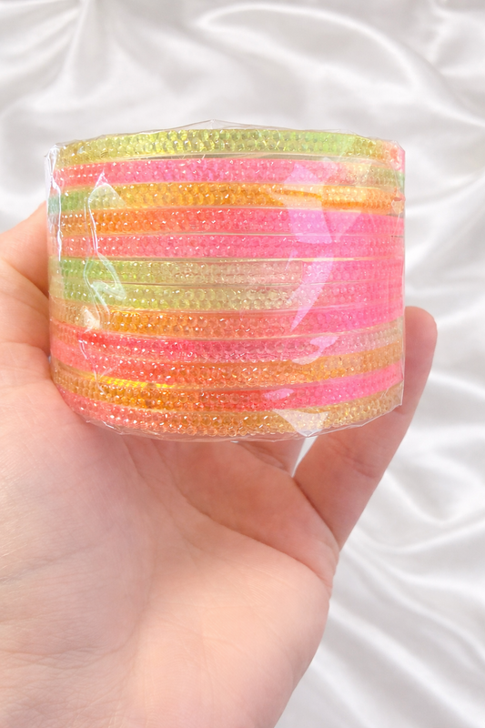 Sophia Glass Bangle Set