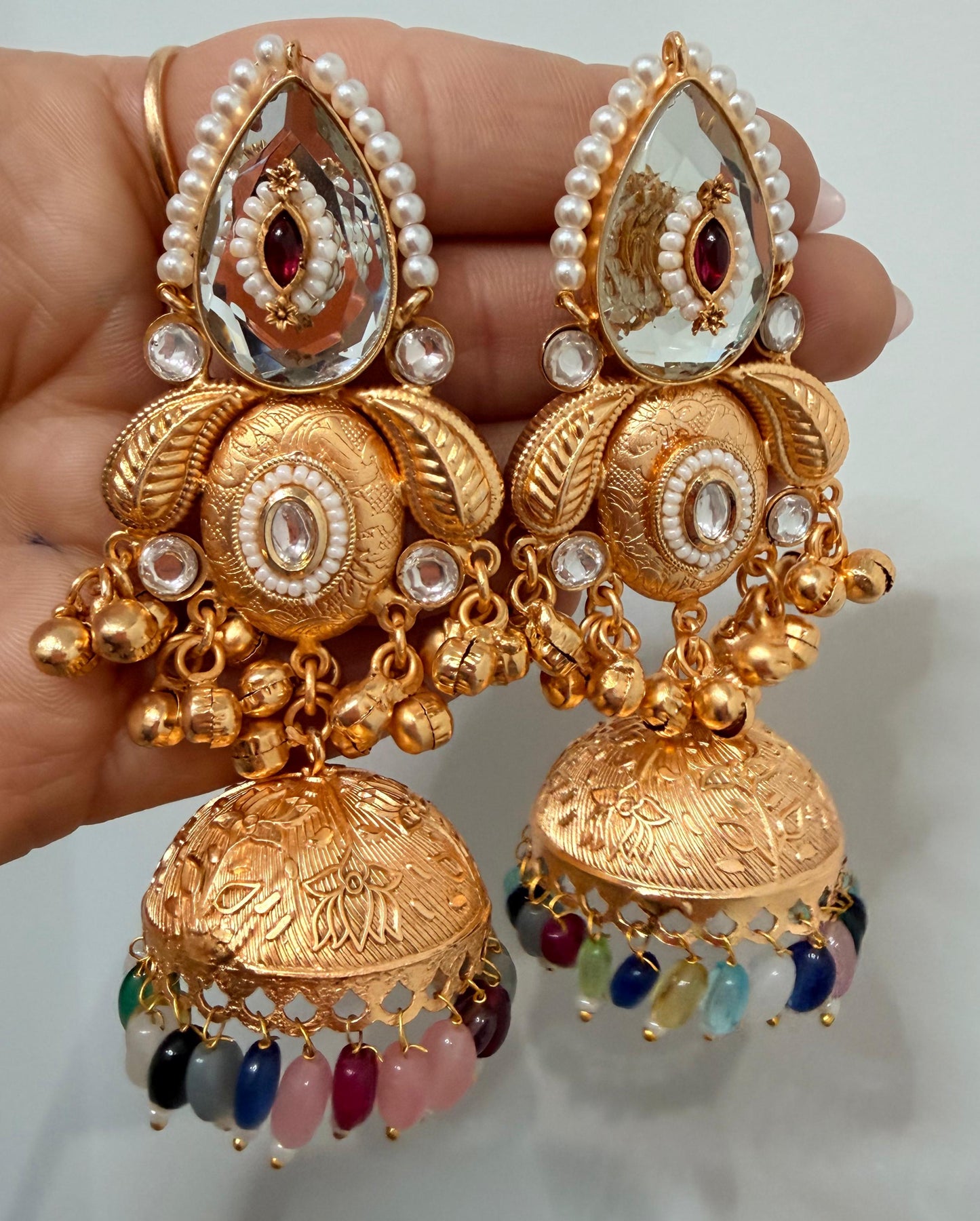 Kashmiri Style Earrings