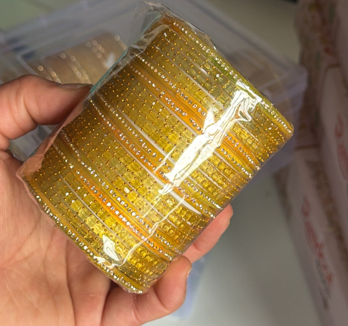Asmita Glass Bangle Set