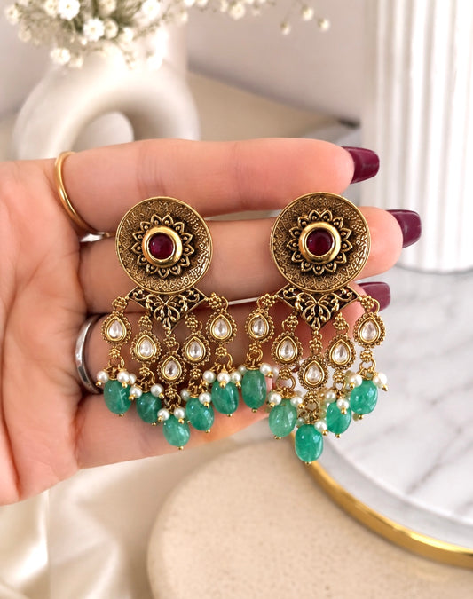 Ankita Gold Plated Premium Studs