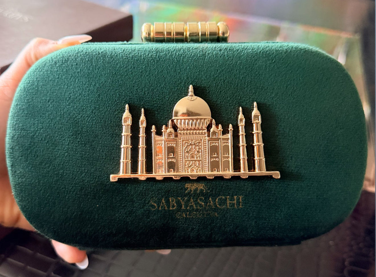 Sabya Premium Quality Taj Mahal Clutch-Back in Stock
