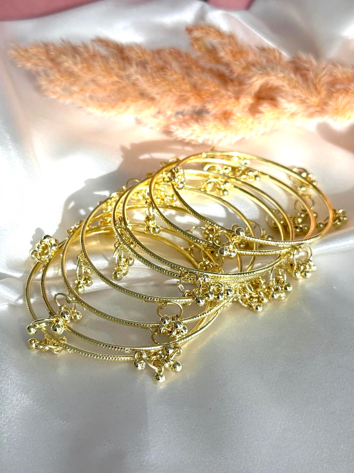 Kashmiri Ghungroo Bangle Set of 8 Bangles