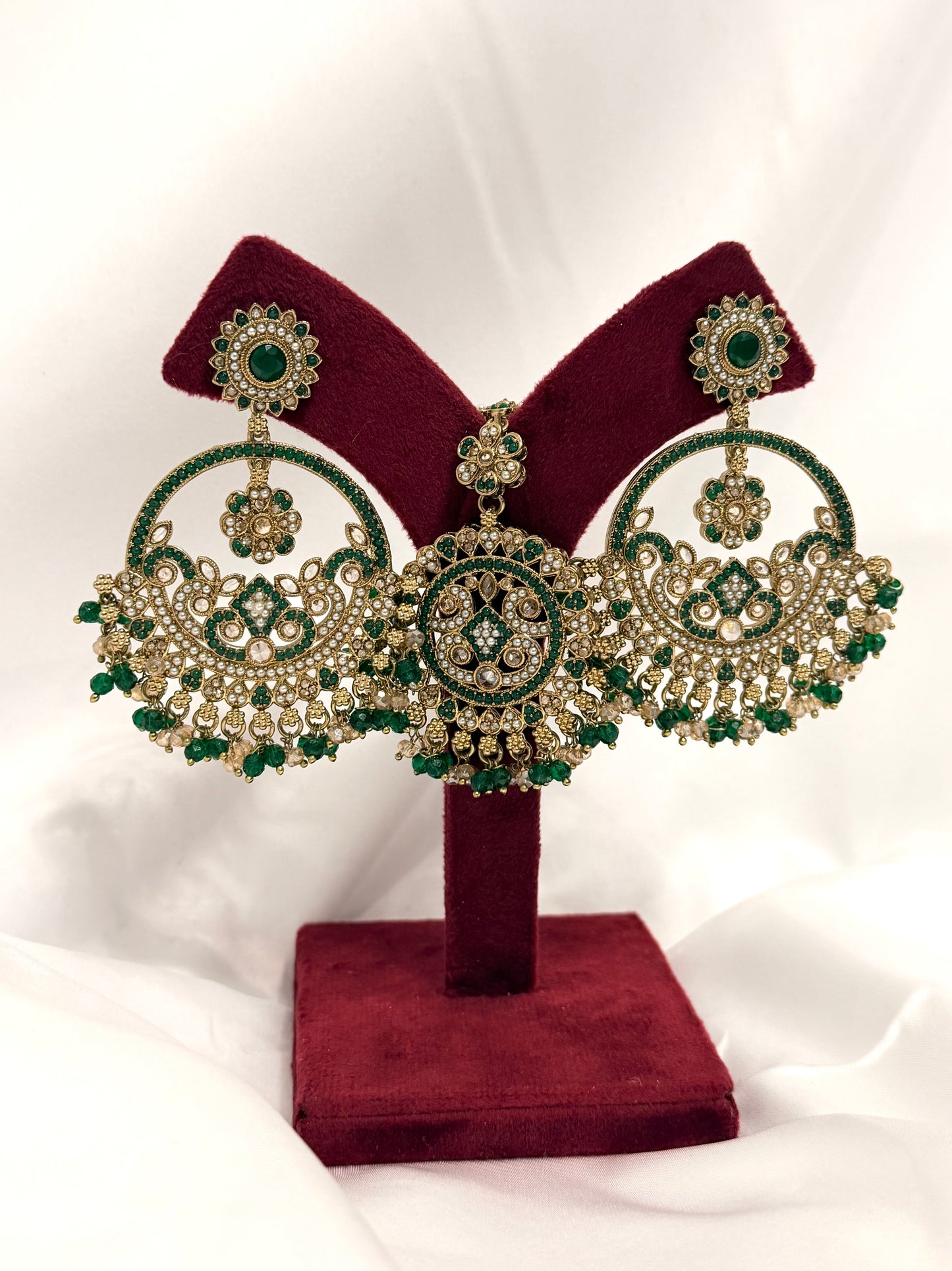 Earrings & Tikka Set