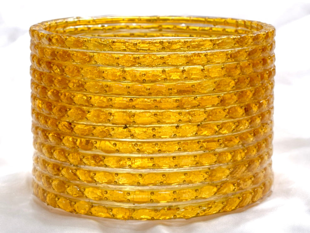 Raindrop Glass Bangles