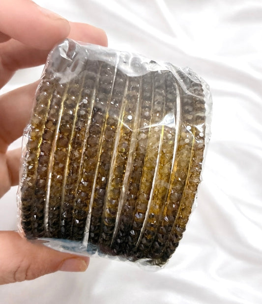 Sophia Glass Bangle Set