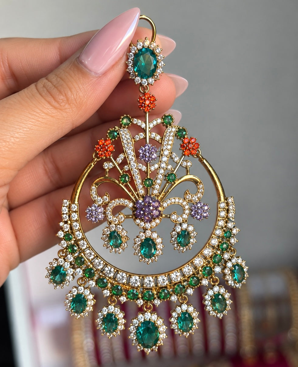 Noorvana Chandbali-Limited Edition Color