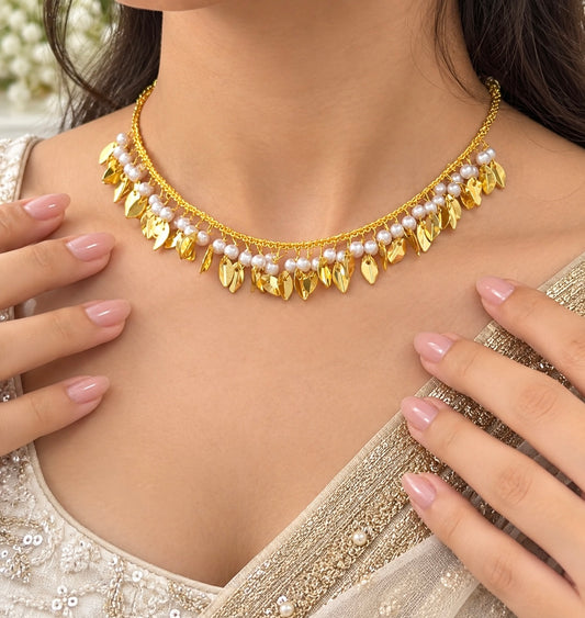 Sleek Jadau Necklace Only