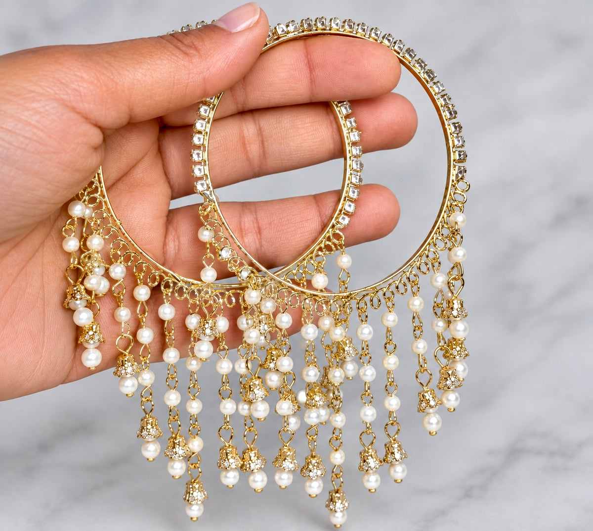 Sana Bangle Set-Set of Two Bangles