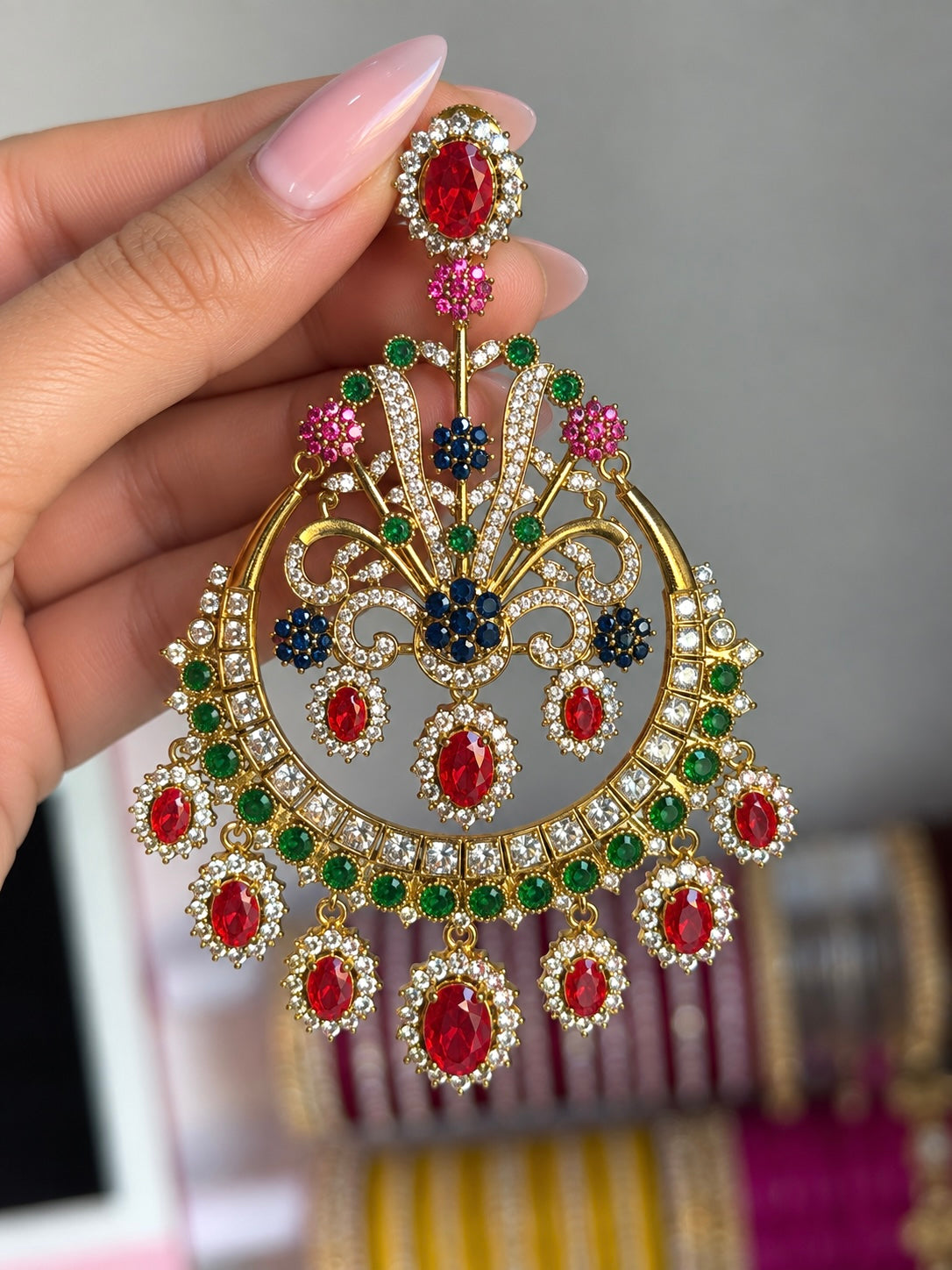 Noorvana Chandbali-(Restock)