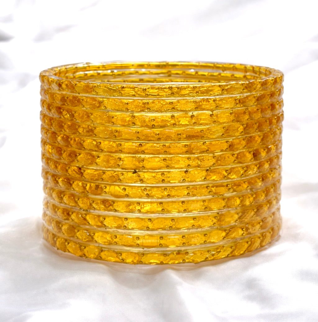 Raindrop Glass Bangles