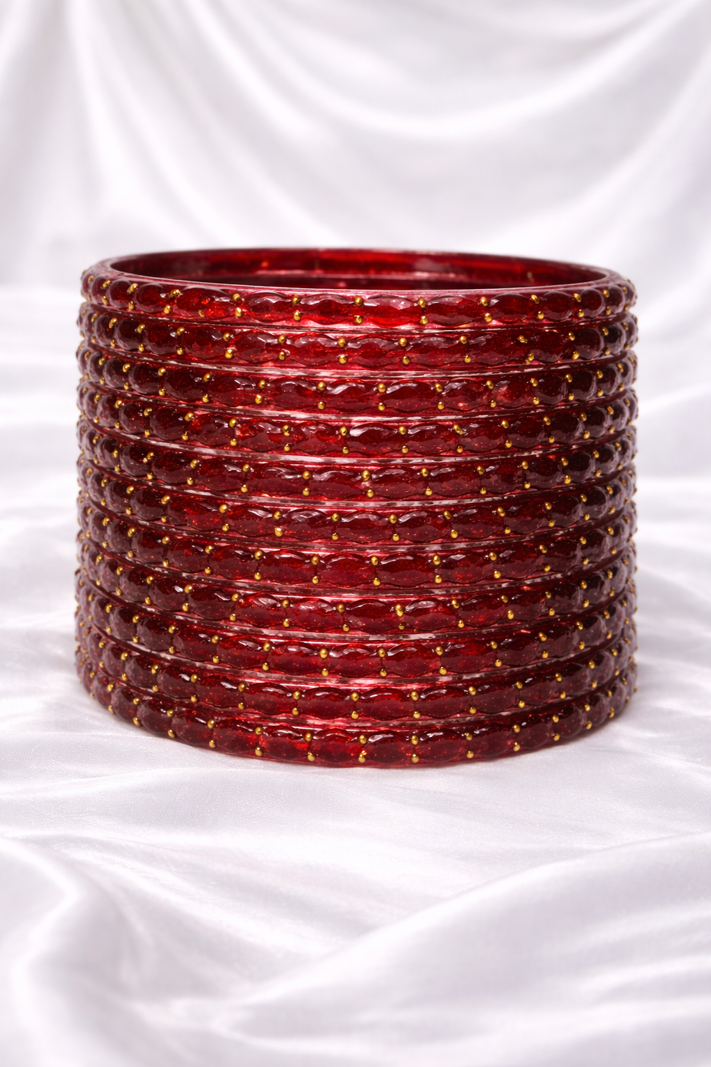 Raina Raindrop Glass Bangles