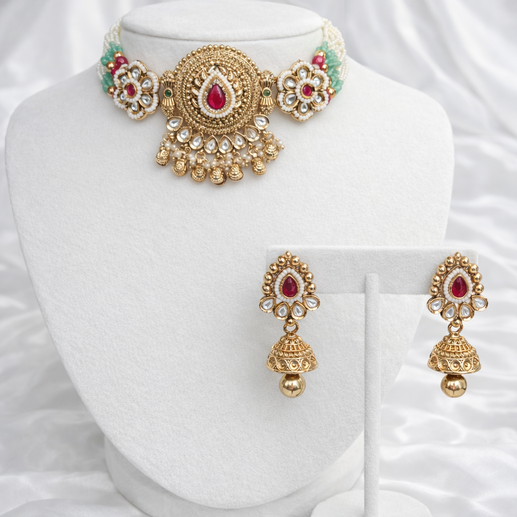 Sneha Heritage Necklace Set