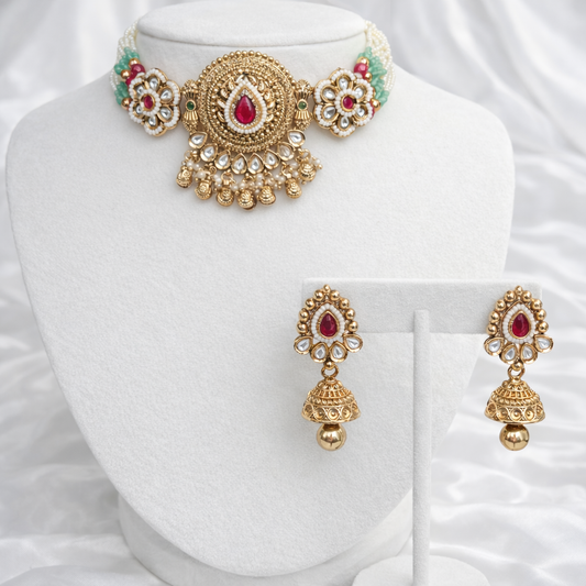 Sneha Heritage Necklace Set