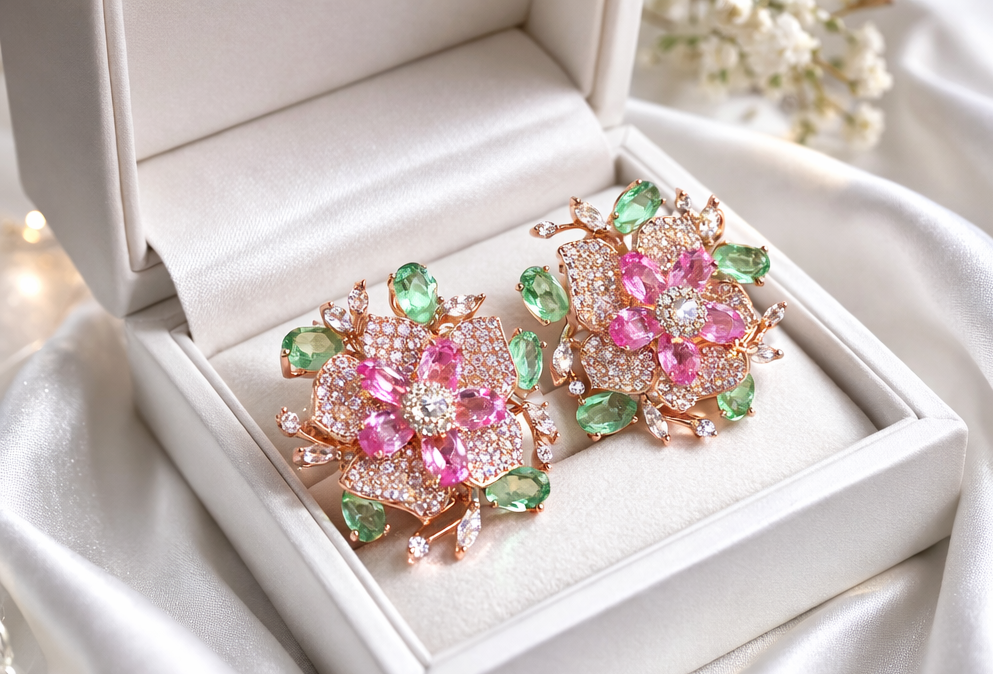 Seerat Hazoori Laal Inspired Earrings Studs