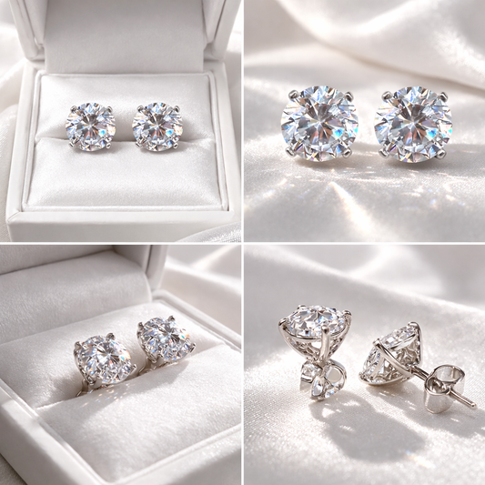 VVS Clarity Small Studs