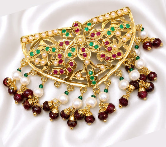Premium Quality Jadau Hair Clip