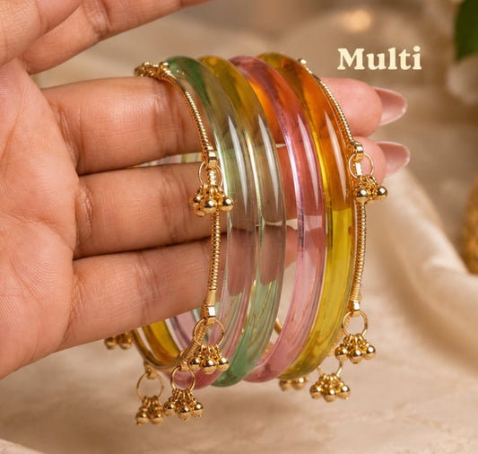 Noor Glossy Bangle Set