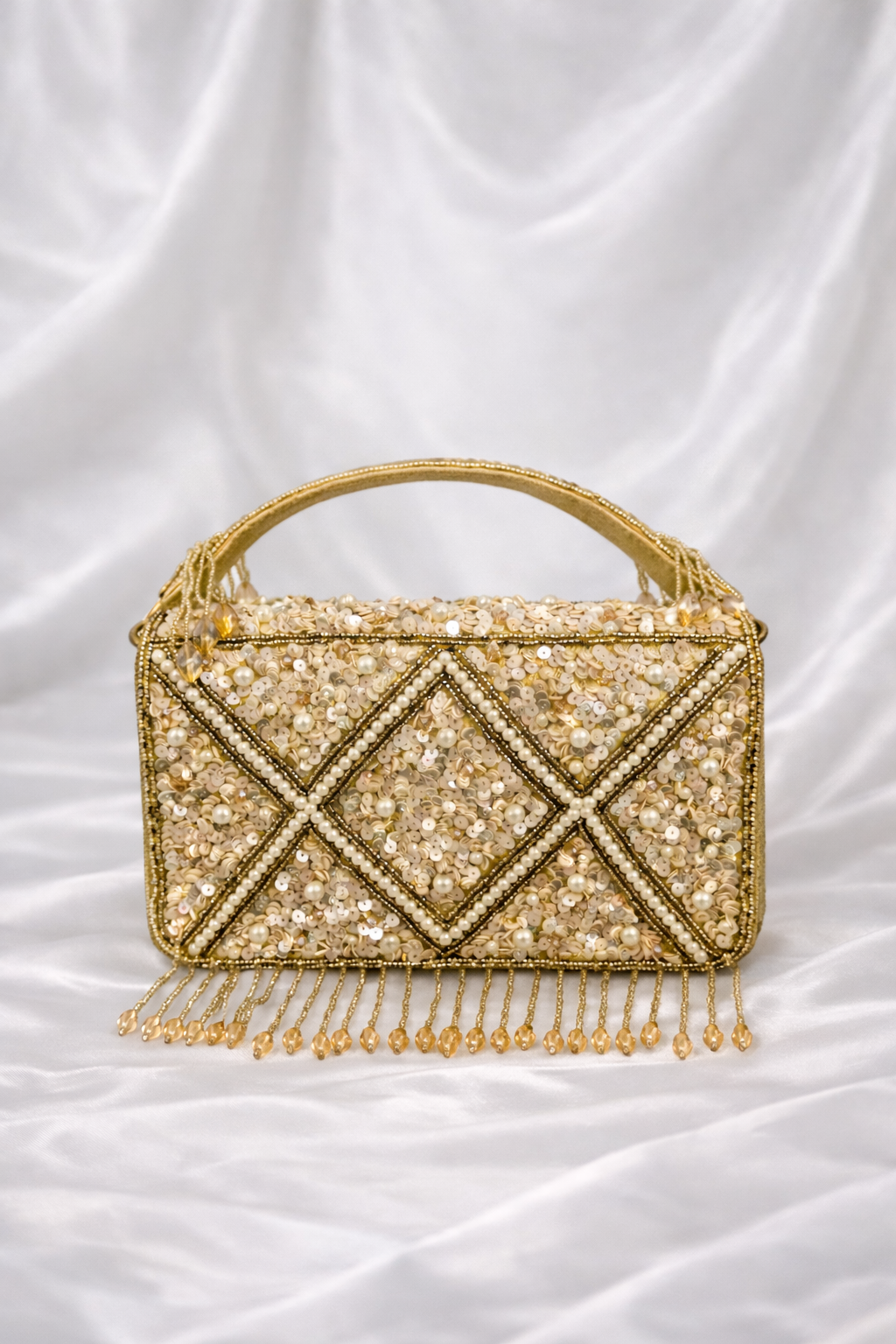 Zara Embroidered Handbag