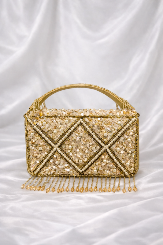 Zara Embroidered Handbag