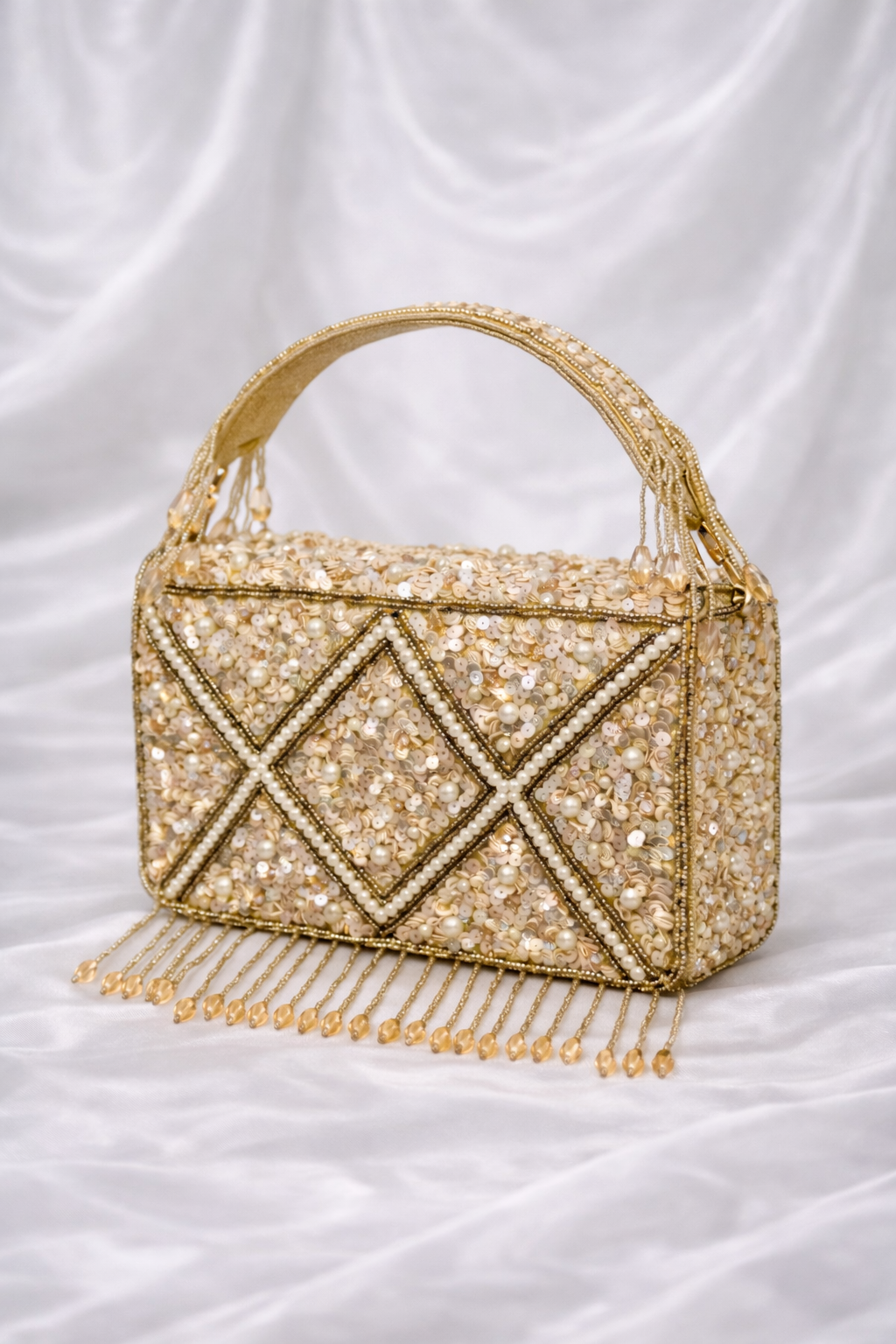 Zara Embroidered Handbag