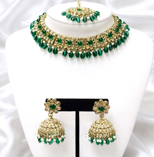 Diya necklace Set