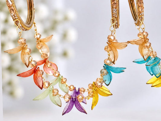 Sumaira Hanging Style Bangle Set (Set of Two)