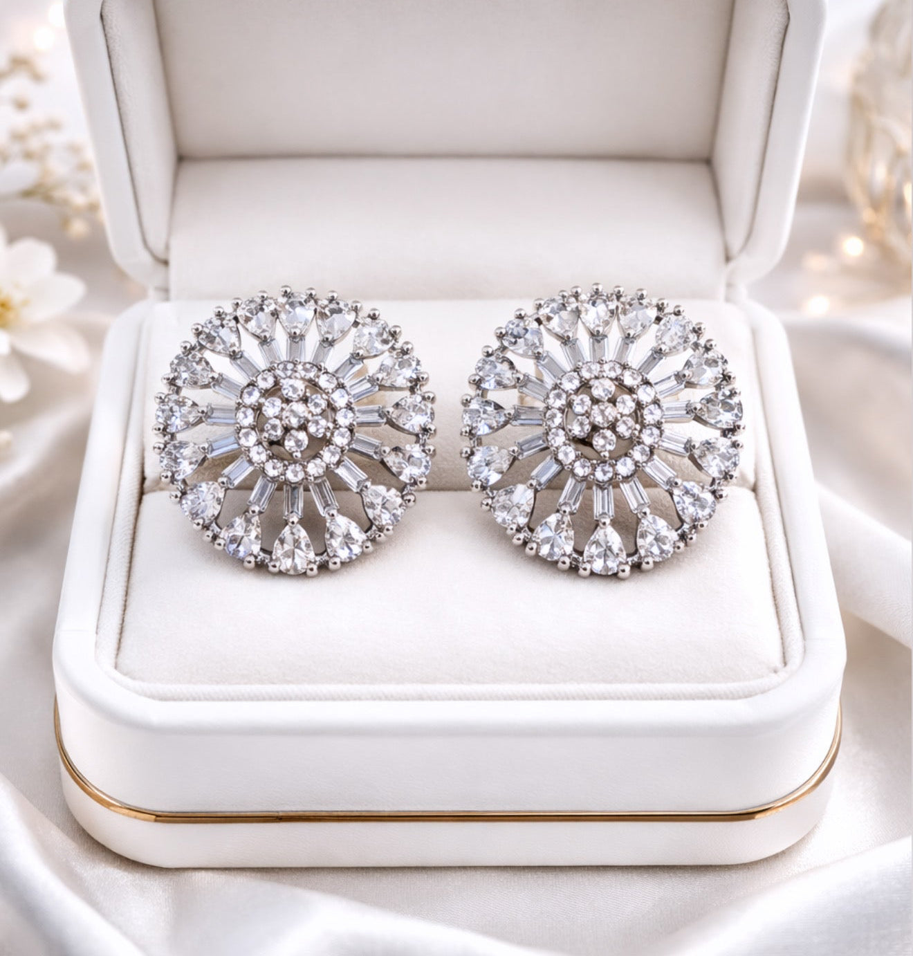 Zareen Earrings Studs