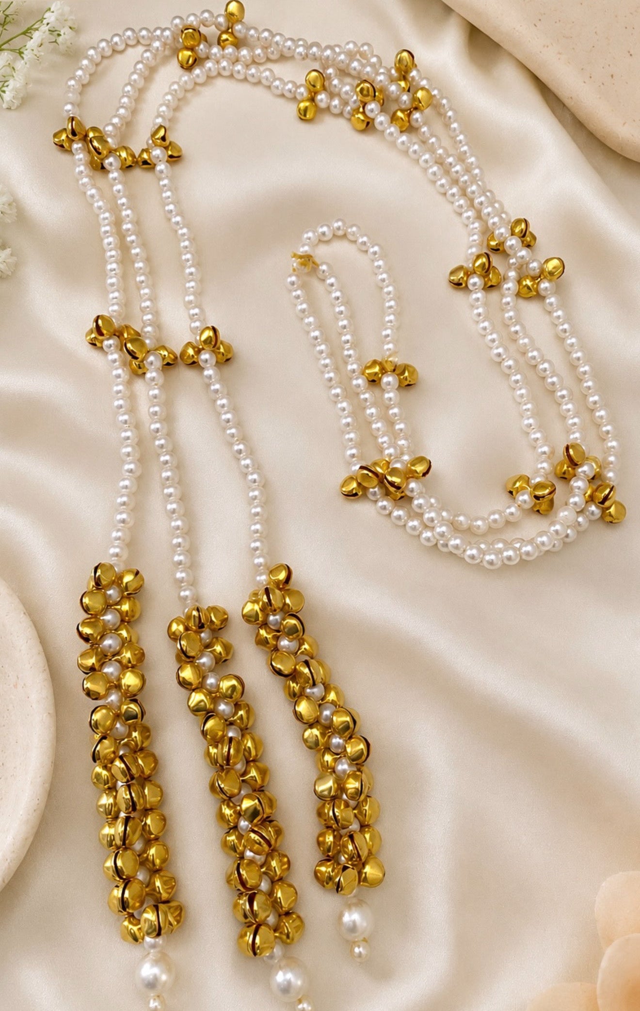 Pearl Ghungroo Kashmiri Style Parandi