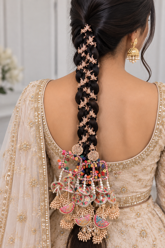 Multi Colored Heavy Parandi-Back in Stock