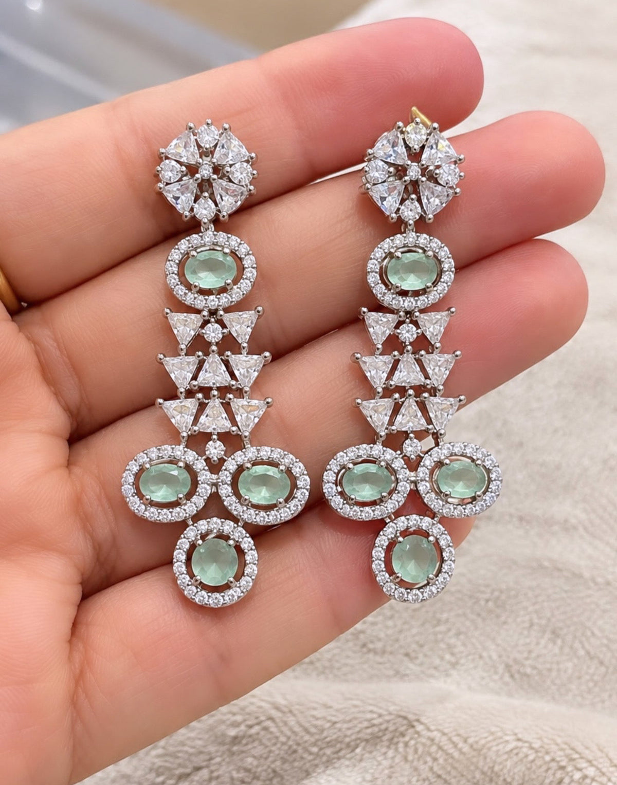 Jasmin AD Statement Earrings