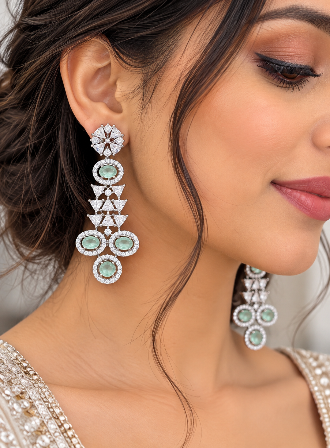 Jasmin AD Statement Earrings