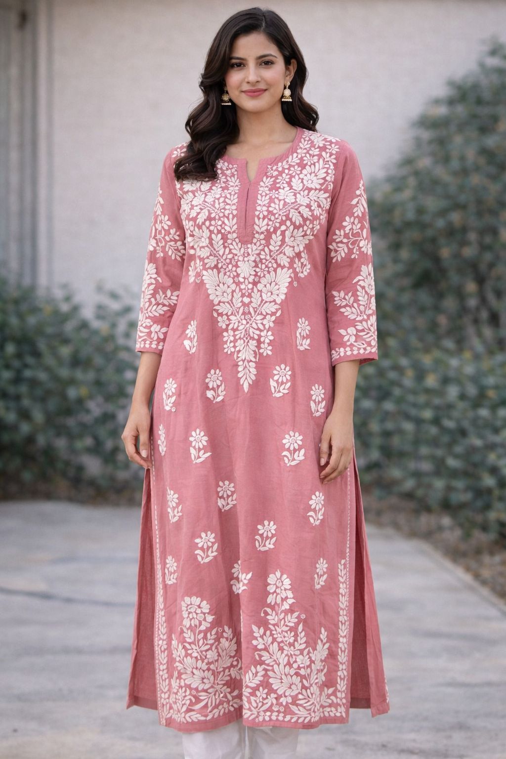 Long Kurti with Embroidery