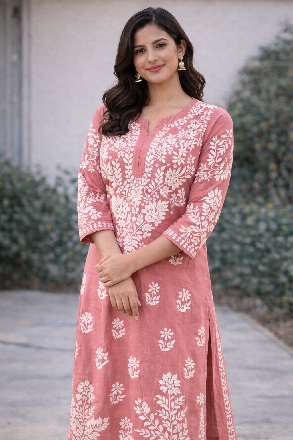 Long Kurti with Embroidery