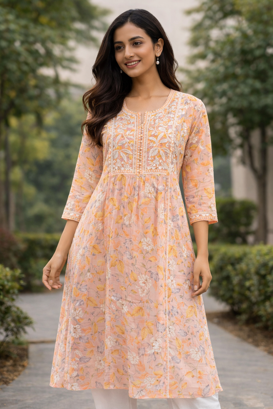 A-Line Long Kurti
