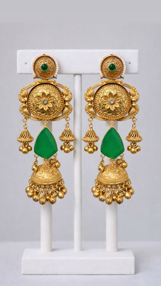 Zara Premium Kashmiri Style Earrings