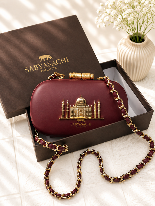 Sabya Premium Quality Taj Mahal Clutch