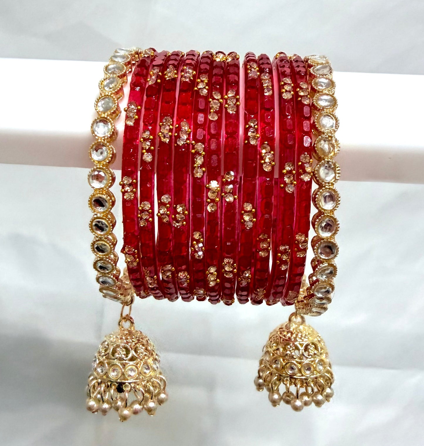 Kiara Glass Bangle Set